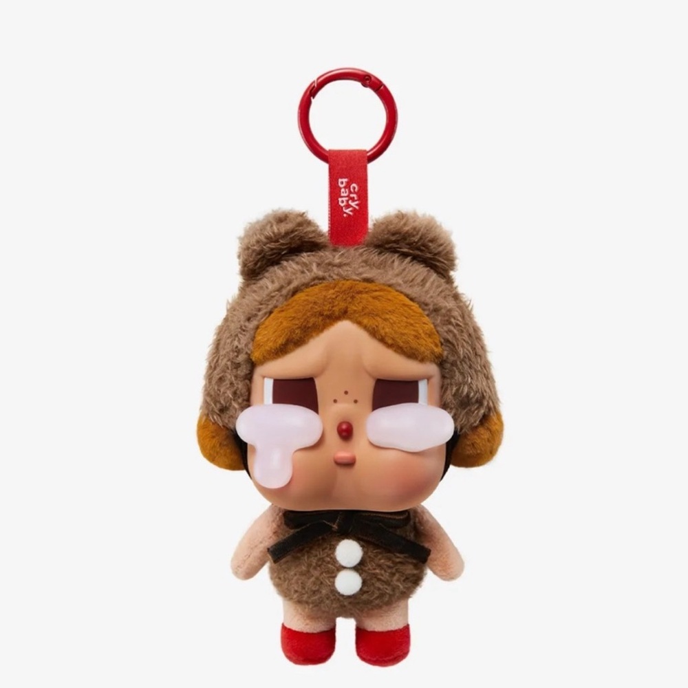 Popmart crybaby crying again LOVE MAKES US CRY pendant AUTHENTIC